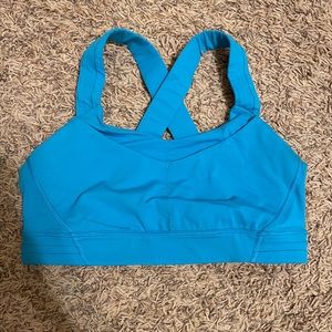 Blue LuluLemon Sports Bra